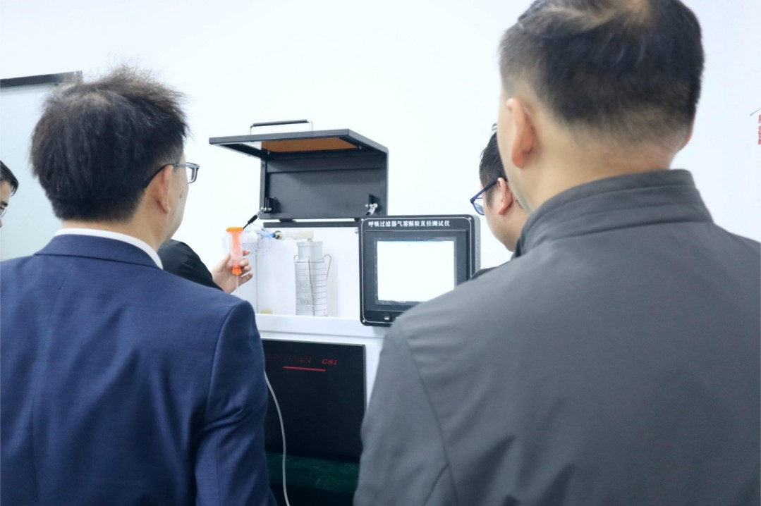 呼吸过滤器气雾颗粒直径测试仪：宁波xx公司与我司上海理涛达成战略合作