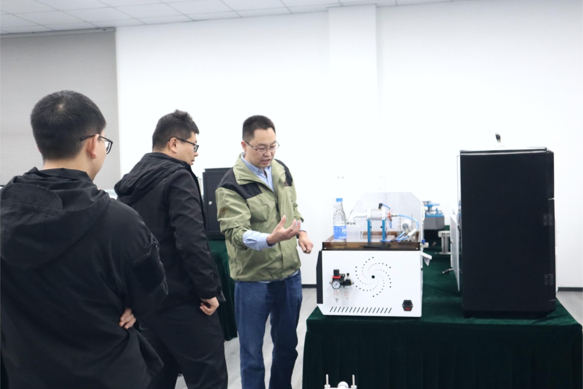 锥形量热仪技术交流与考察纪实：青岛xx公司莅临上海理涛