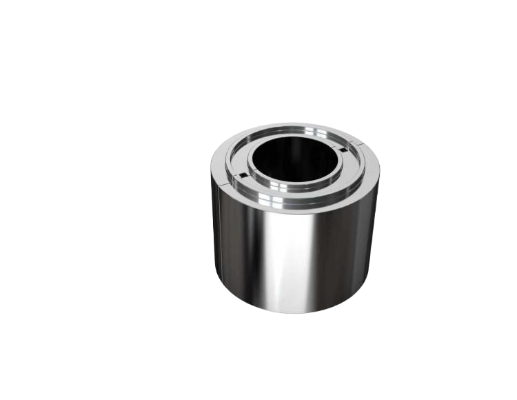 带固定圈的试样成形对开模具